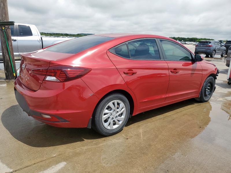  HYUNDAI ELANTRA 2020 Czerwony