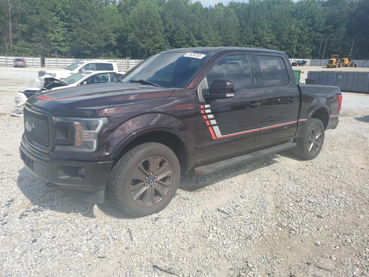 2018 Ford F150 Supercrew на продаже в Gainesville, GA - Rear End