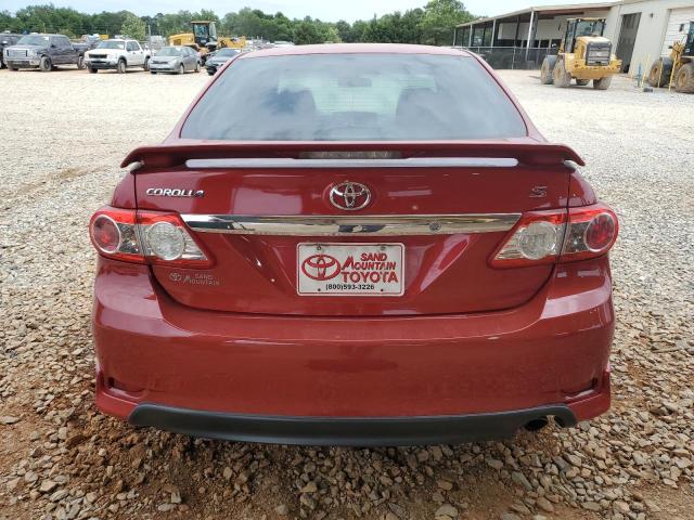  TOYOTA COROLLA 2013 Red