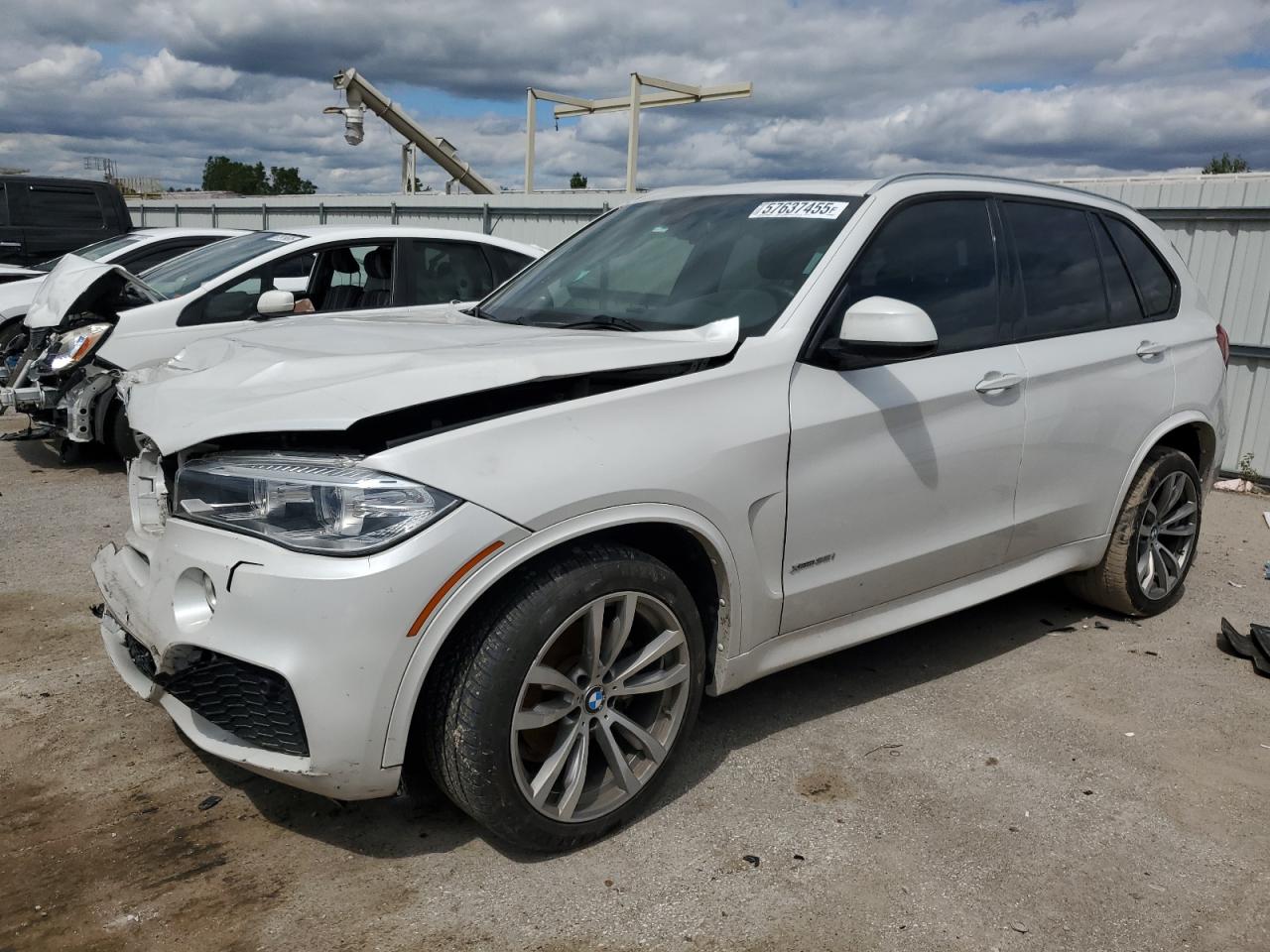 2015 Bmw X5 Xdrive35I zu verkaufen in Kansas City, KS - Front End