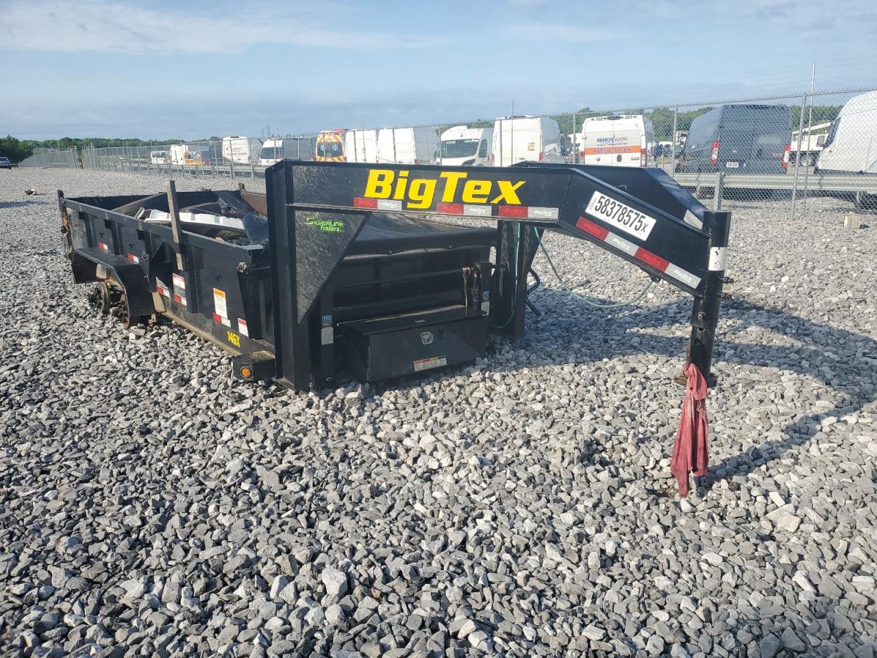 2023 Big Tex 14Gx-16Bk6Sirpd Dump Trailer en Venta en Memphis, TN - All Over