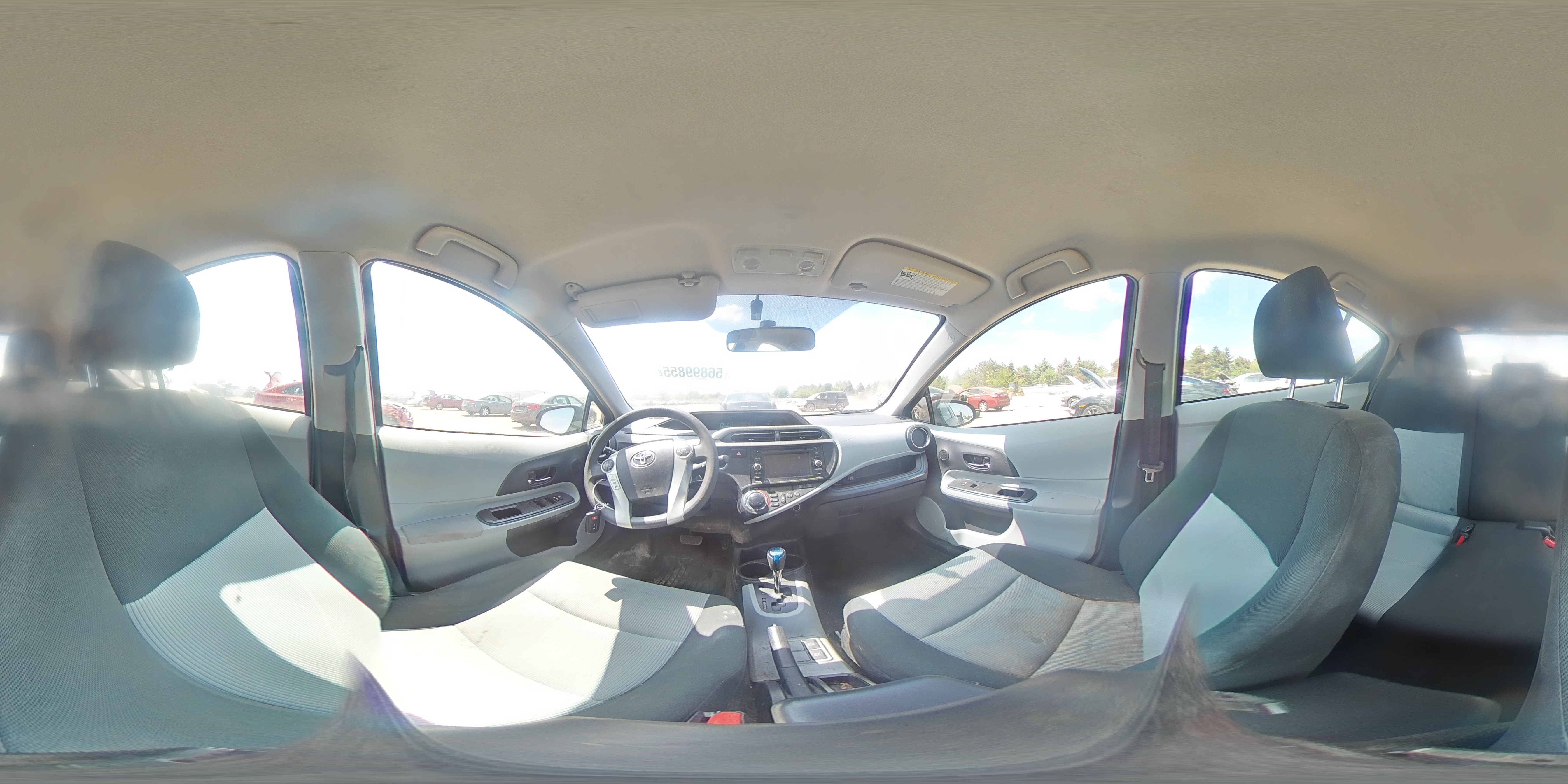 2012 Toyota Prius C VIN: JTDKDTB35C1513359 Lot: 56899855