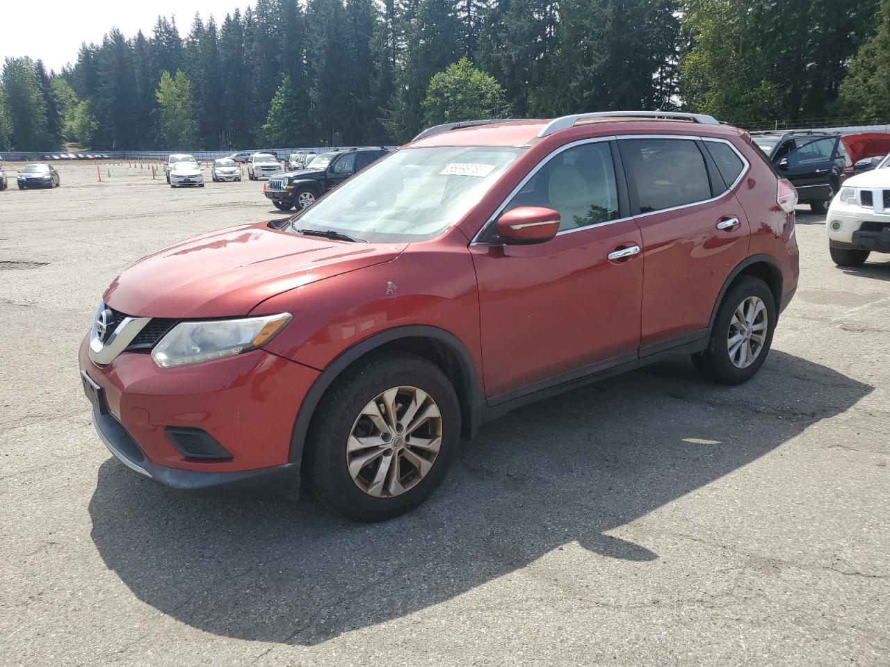 2014 Nissan Rogue S en Venta en Arlington, WA - Front End