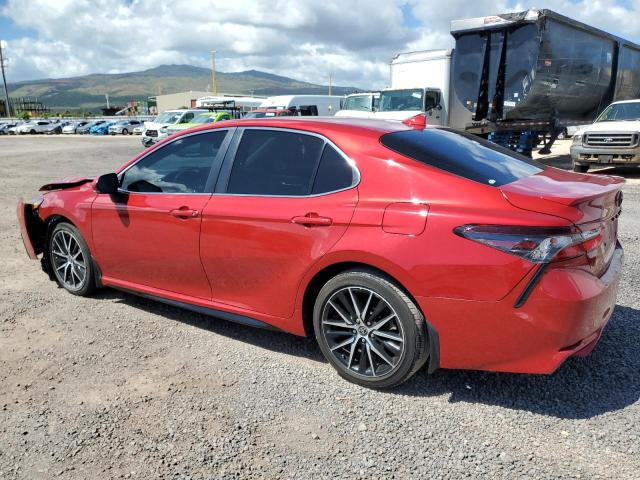  TOYOTA CAMRY 2022 Красный
