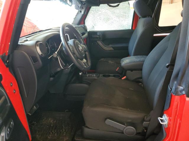  JEEP WRANGLER 2018 Красный