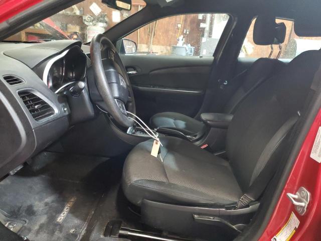 Sedans DODGE AVENGER 2014 Red