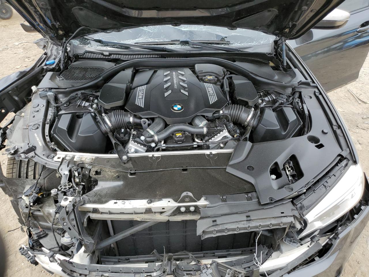 2020 BMW M550Xi VIN: WBAJS7C08LCE26055 Lot: 57629165