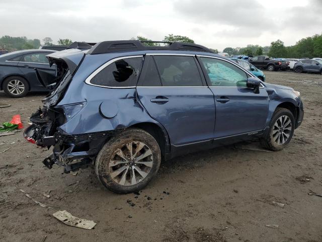  SUBARU OUTBACK 2016 Blue