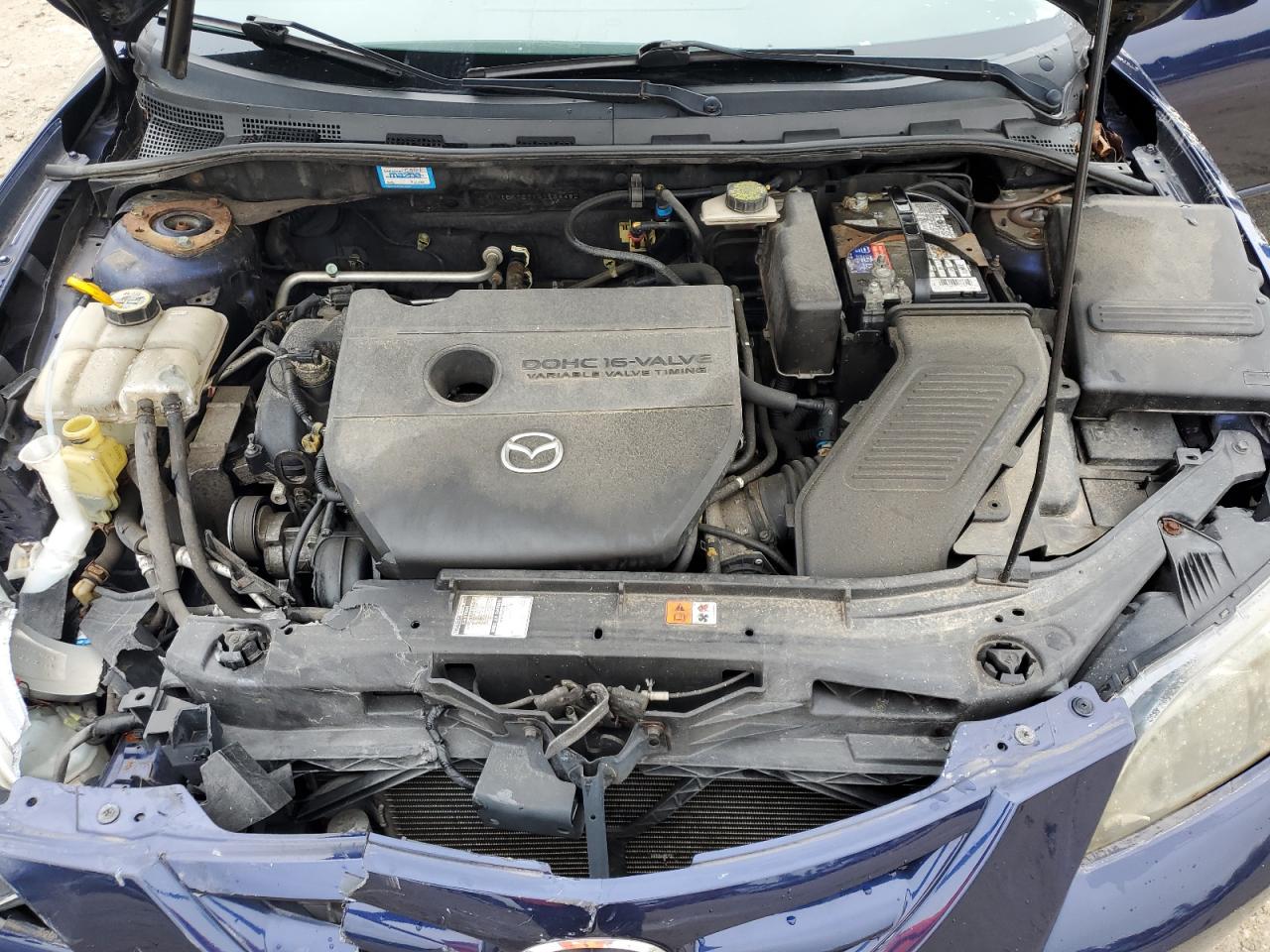 2008 MAZDA MAZDA3 with FRONT END damage, VIN JM1BK323981154482