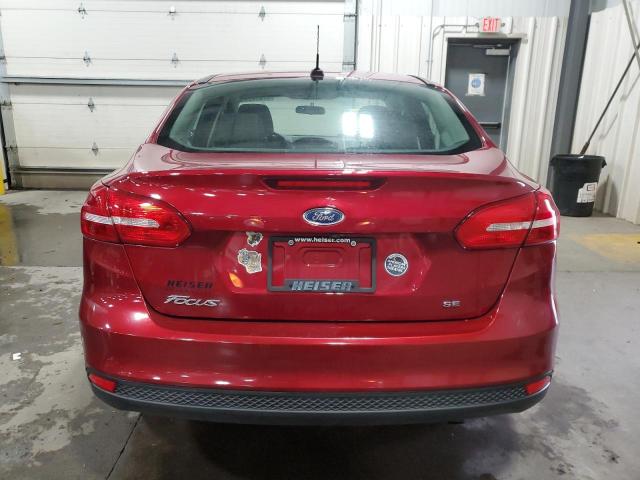  FORD FOCUS 2017 Czerwony