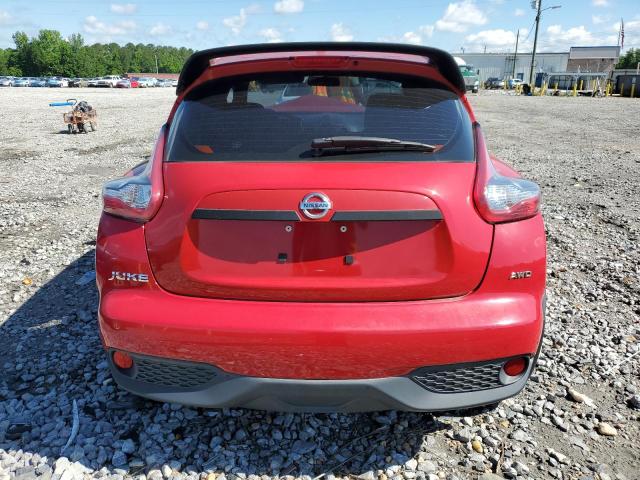 Parquets NISSAN JUKE 2015 Czerwony