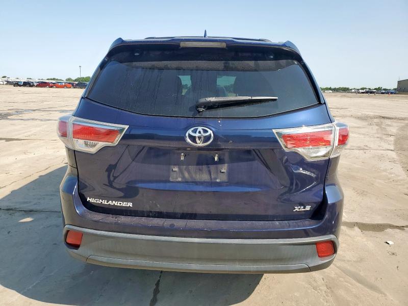 TOYOTA HIGHLANDER 2015 Granatowy