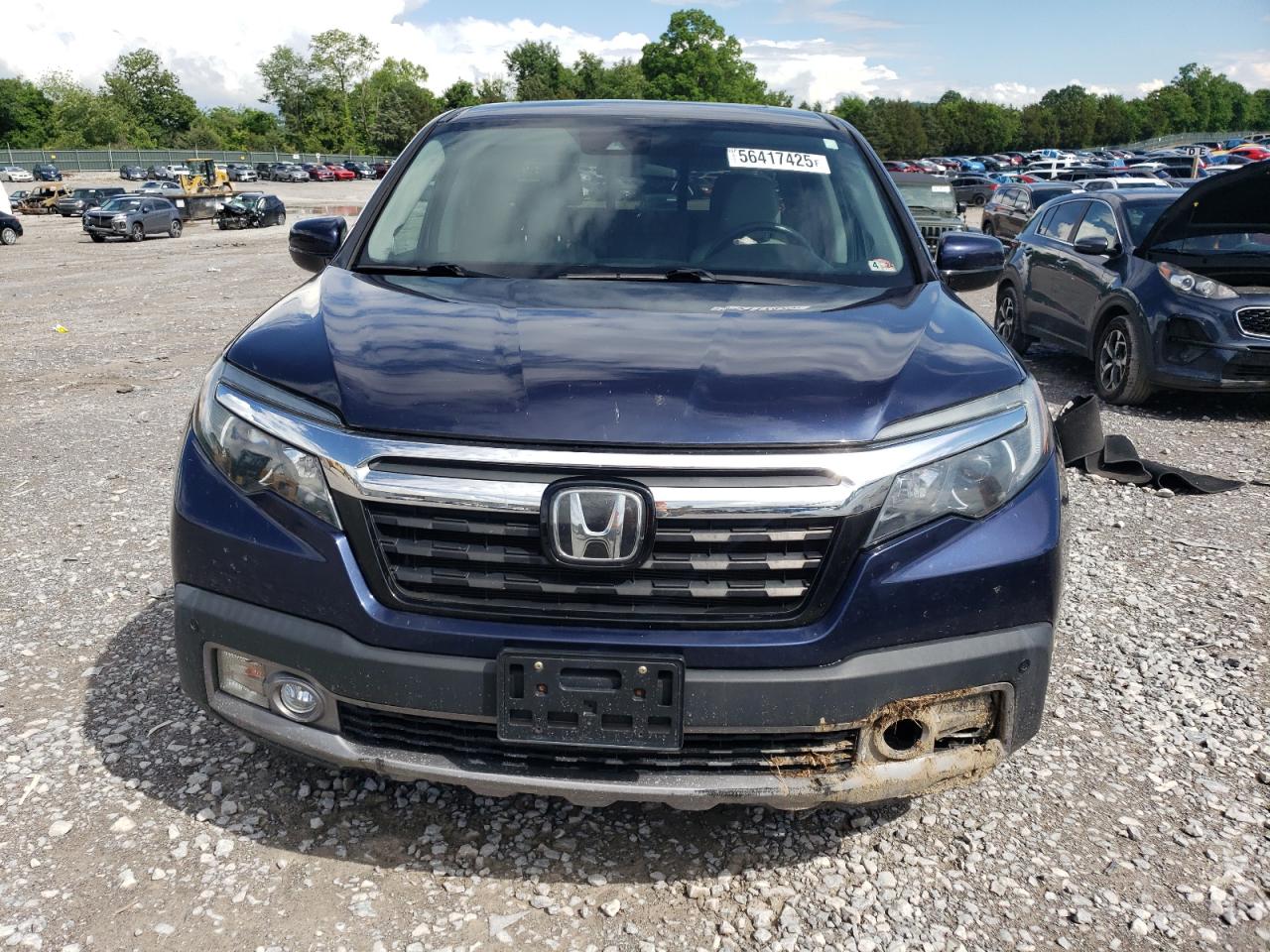 2018 Honda Ridgeline Rtl VIN: 5FPYK3F78JB006576 Lot: 56417425