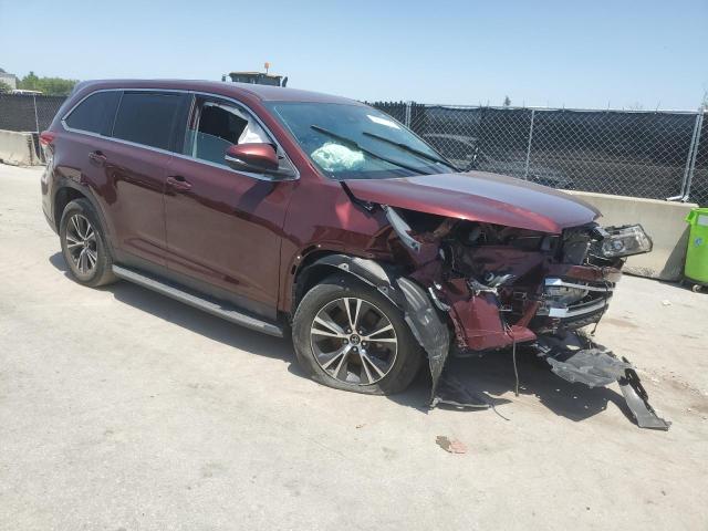  TOYOTA HIGHLANDER 2019 Burgundy