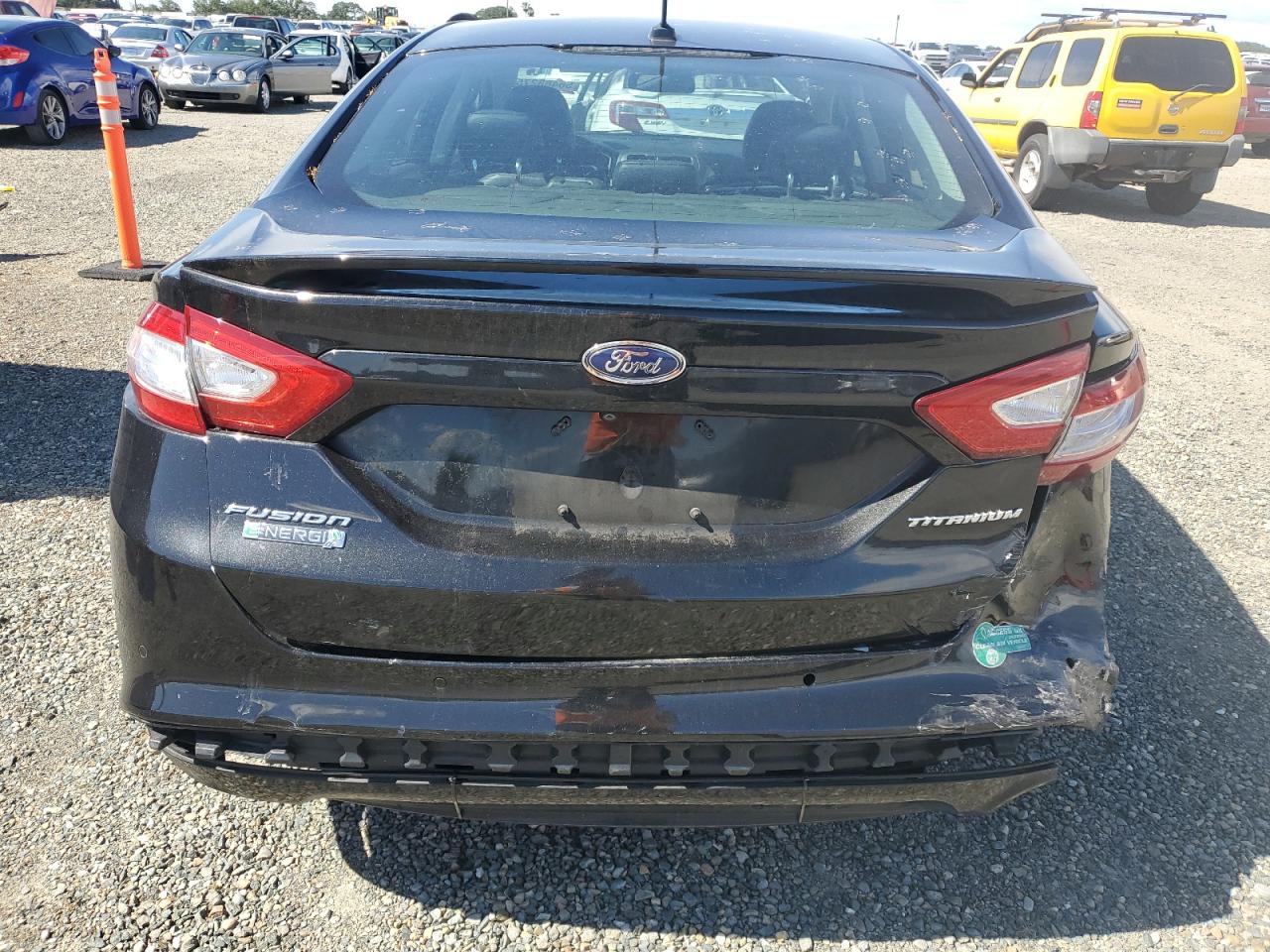 2014 Ford Fusion Titanium Phev VIN: 3FA6P0SU0ER330420 Lot: 56483275