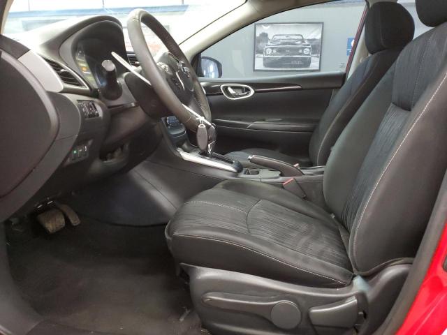  NISSAN SENTRA 2017 Red