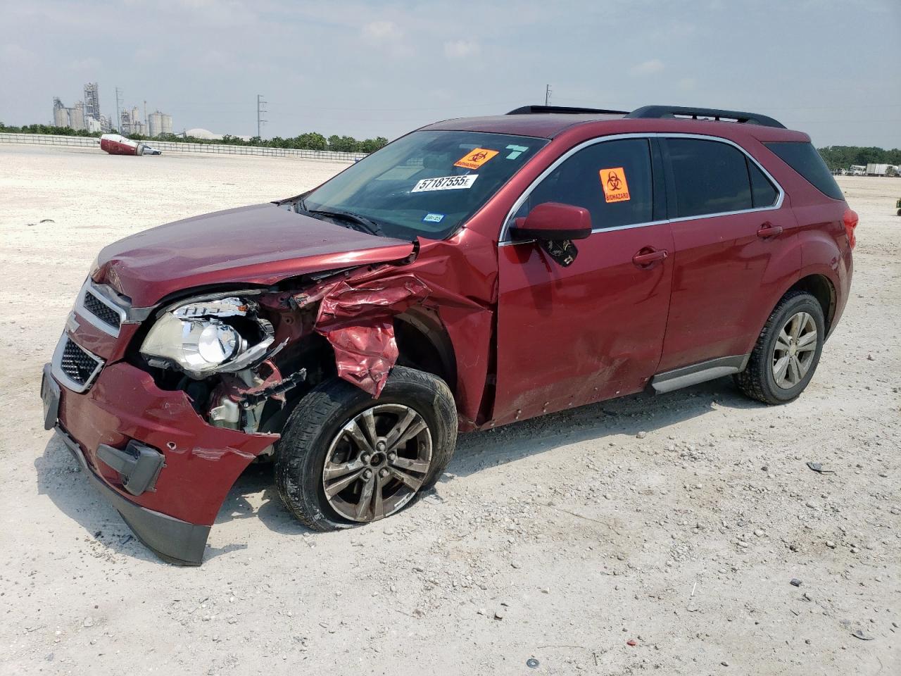 2012 Chevrolet Equinox Lt zu verkaufen in New Braunfels, TX - Front End