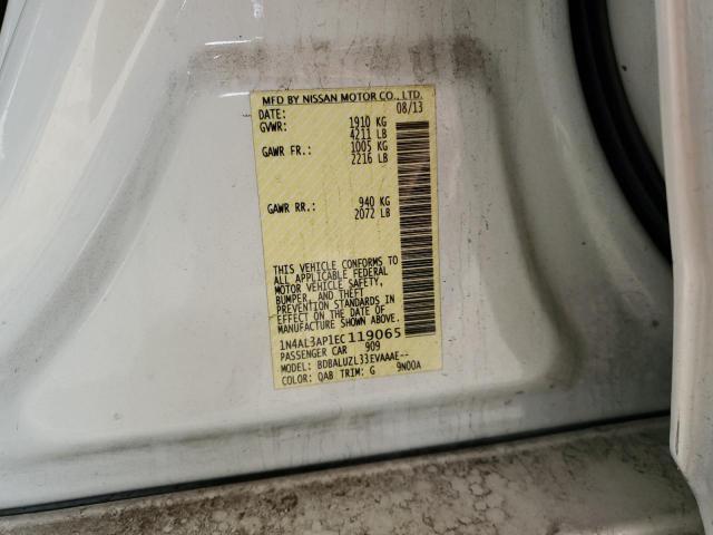2014 NISSAN ALTIMA 2.5