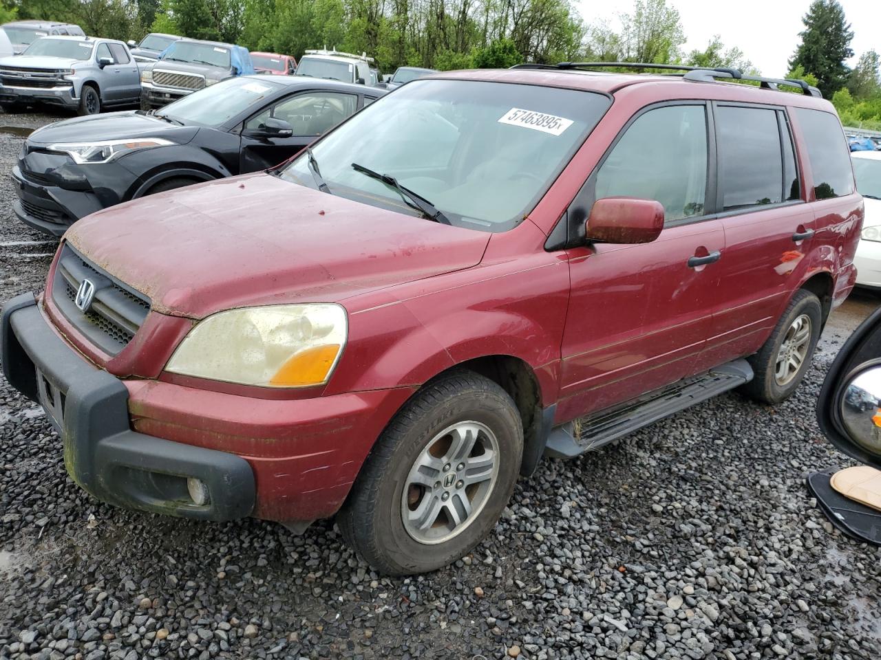 2005 Honda Pilot Exl продається в Portland, OR - Normal Wear