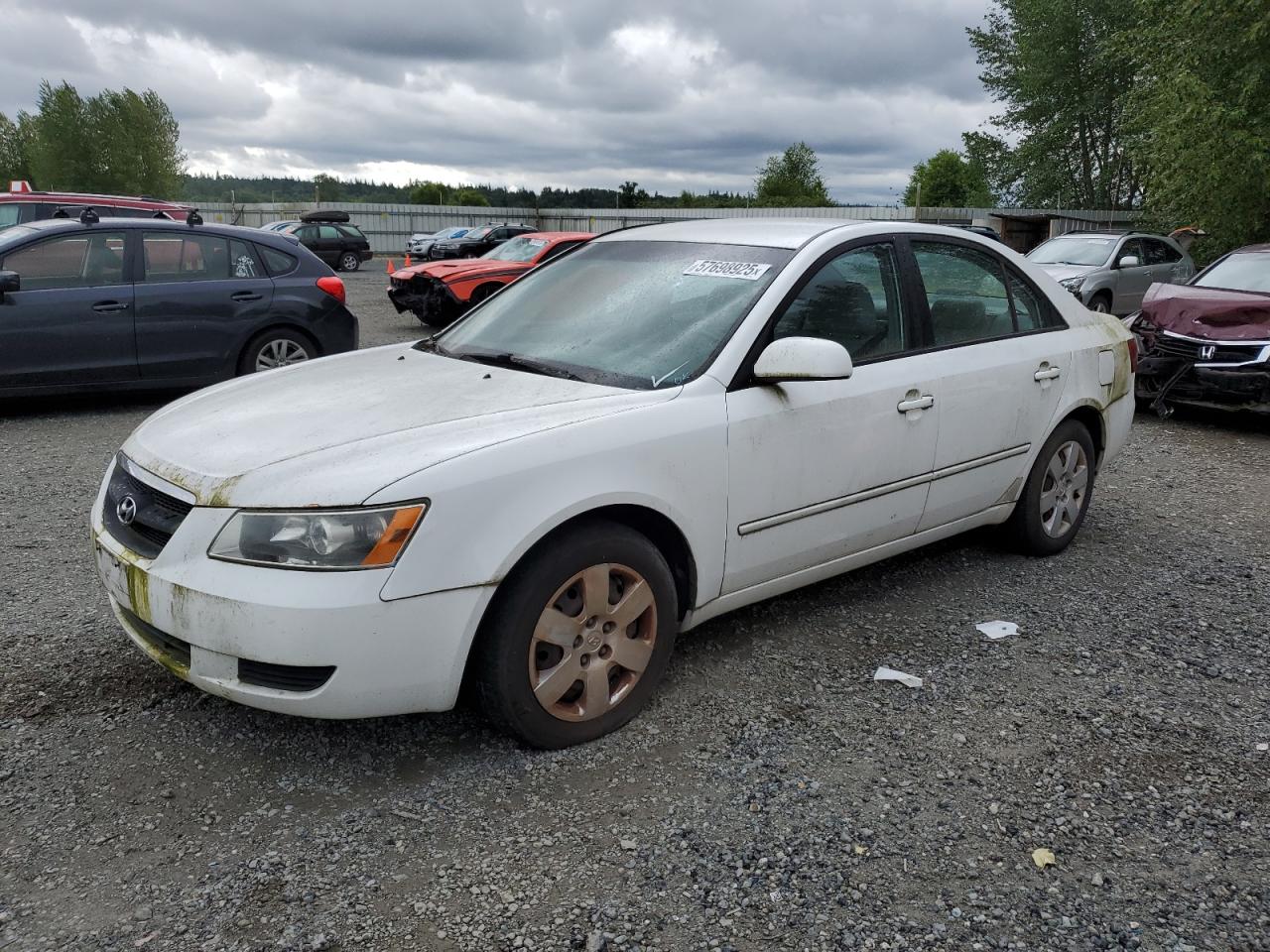 2006 Hyundai Sonata Gl იყიდება Arlington-ში, WA - Rear End