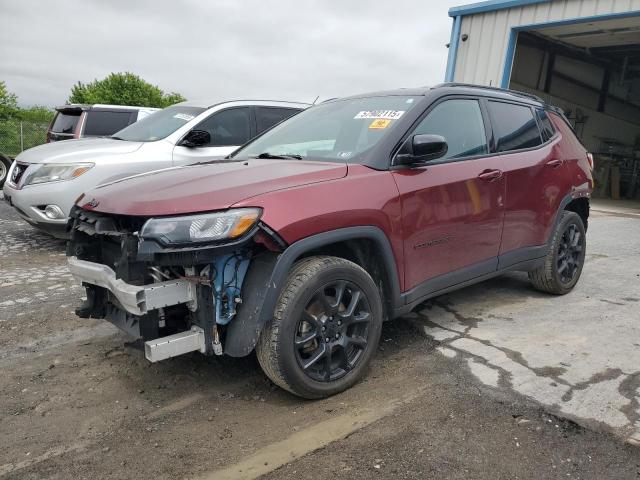 JEEP COMPASS 2022 Бургунди