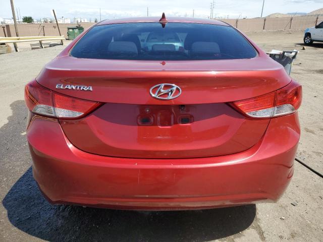  HYUNDAI ELANTRA 2013 Бургунді