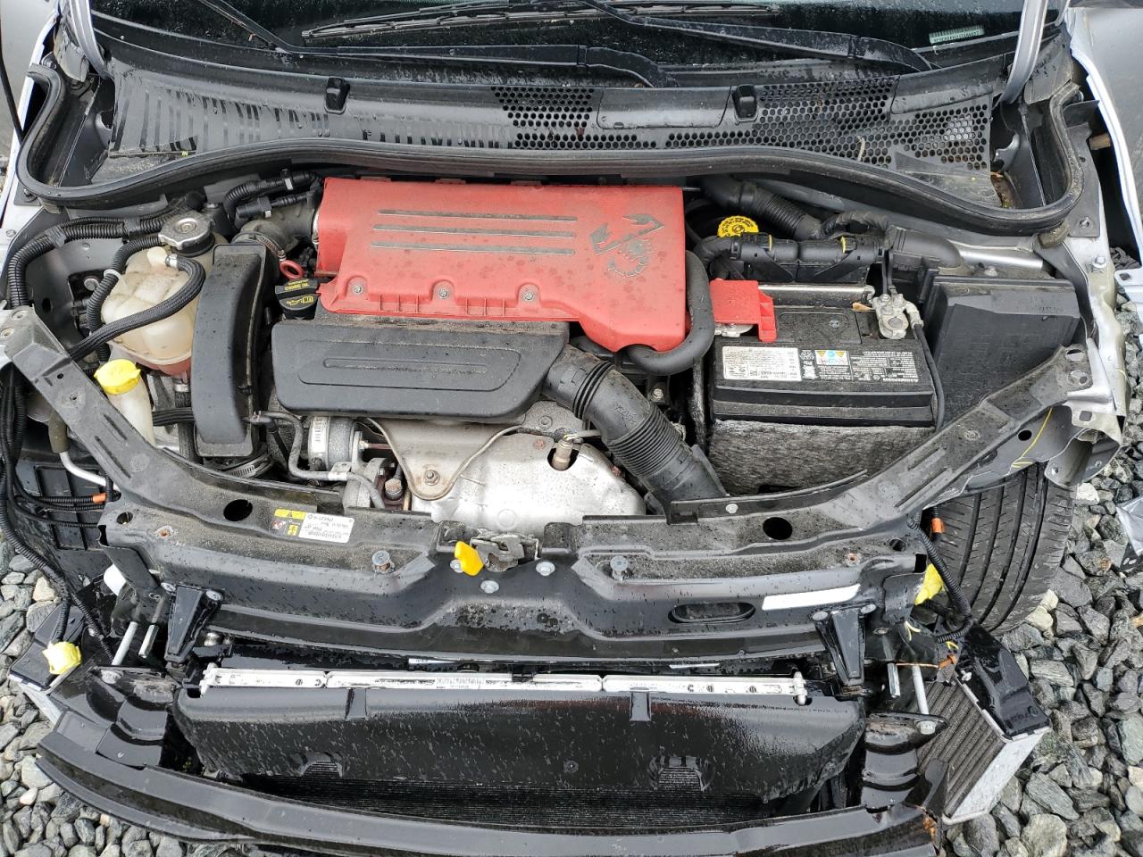 2018 Fiat 500 Abarth VIN: 3C3CFFFH2JT469627 Lot: 55224165