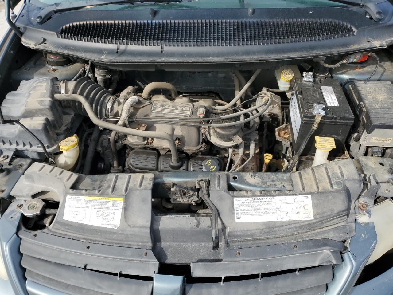 2005 Dodge Caravan Sxt VIN: 1D4GP45R75B341144 Lot: 55465635