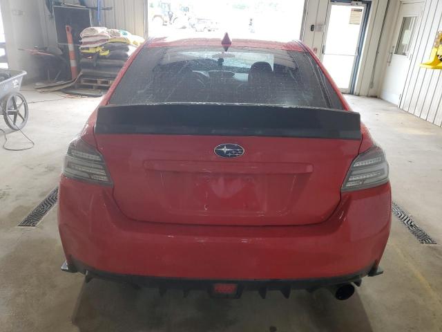  SUBARU WRX 2016 Красный
