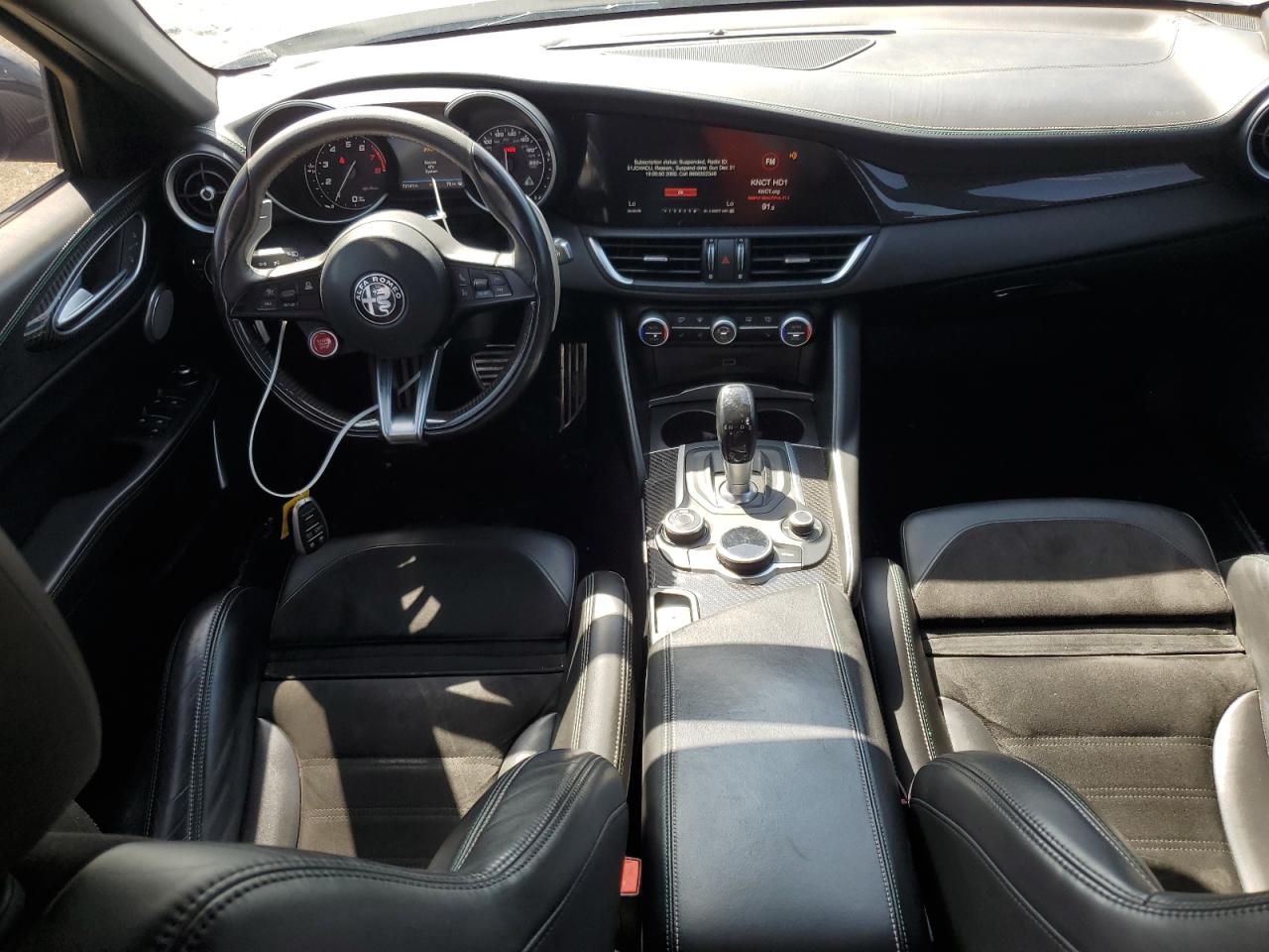 2019 Alfa Romeo Giulia Quadrifoglio VIN: ZARFAMEV3K7602703 Lot: 56066025