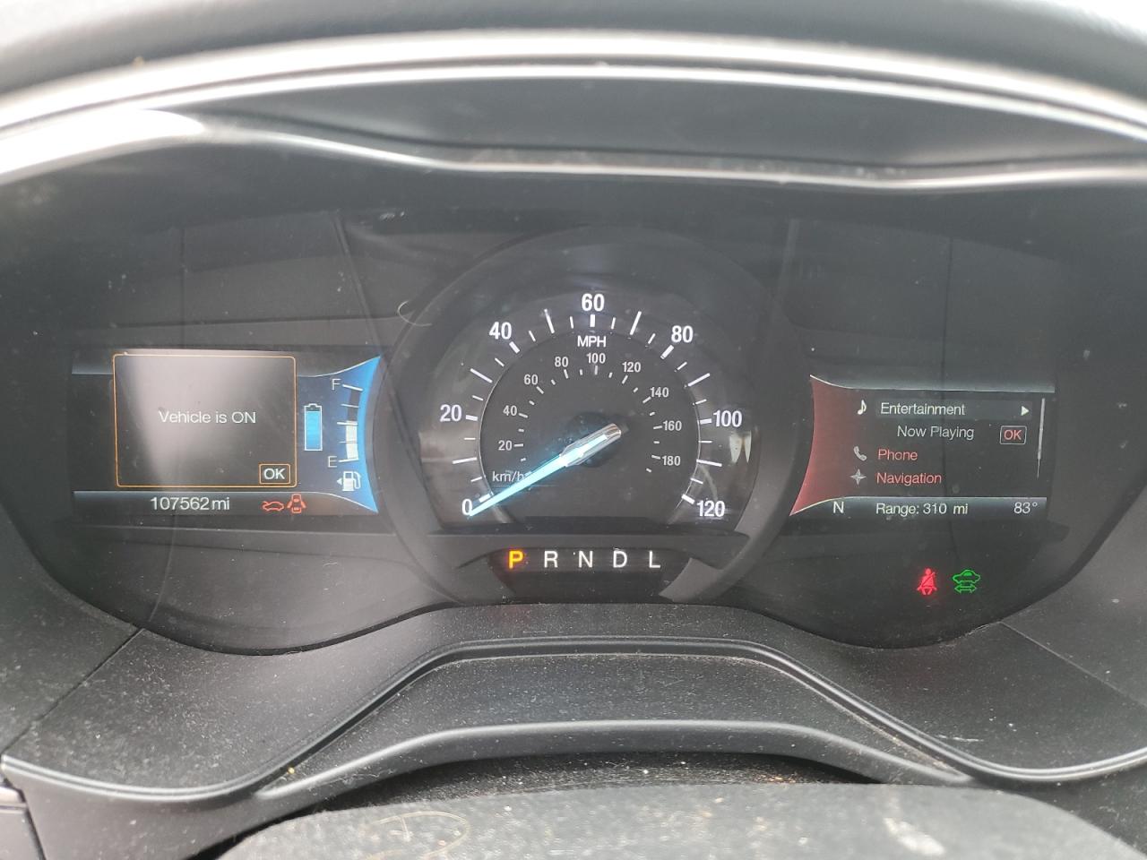 2019 Ford Fusion Se VIN: 3FA6P0LU5KR124780 Lot: 54029005