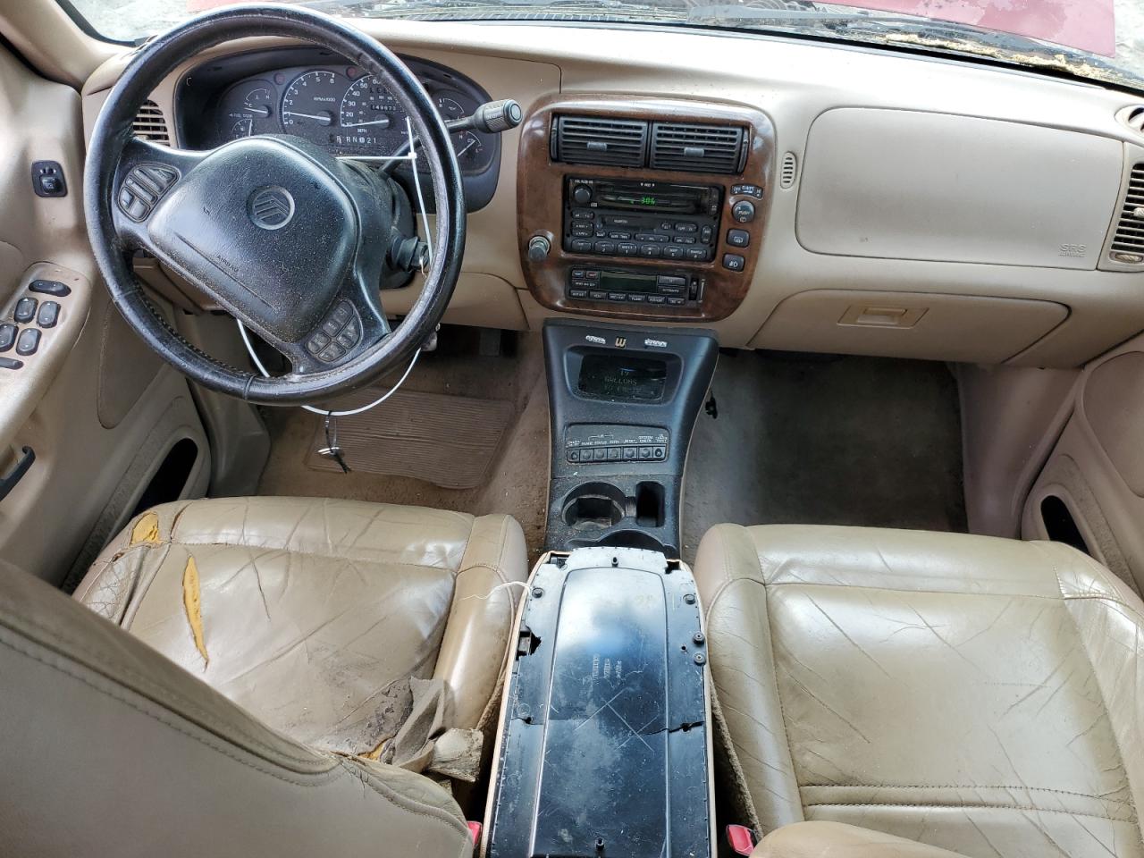 2000 Mercury Mountaineer VIN: 4M2ZU86P2YUJ30049 Lot: 58619545