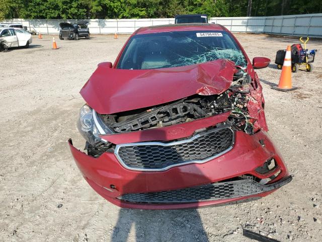  KIA FORTE 2016 Red