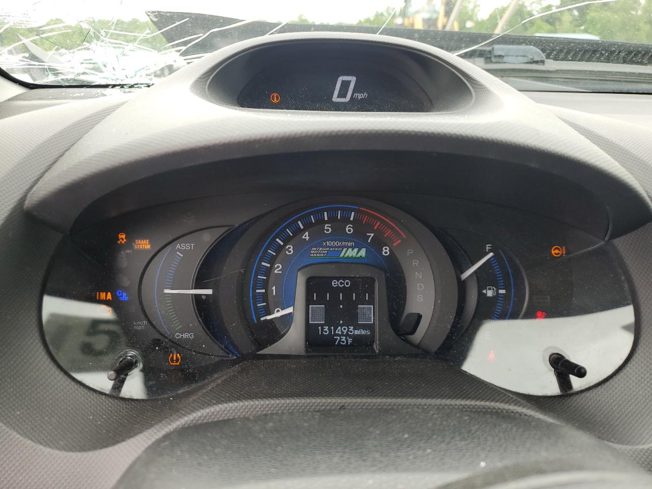 2013 Honda Insight Ex VIN: JHMZE2H79DS000142 Lot: 58923555