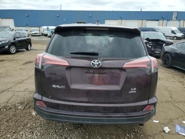  TOYOTA RAV4 2018 Бургунді