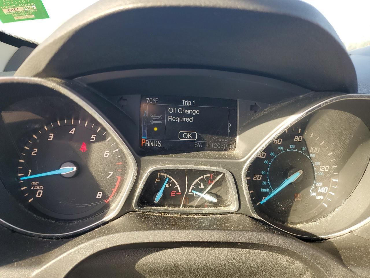 2016 Ford Escape Se VIN: 1FMCU9GX3GUB28871 Lot: 54173495
