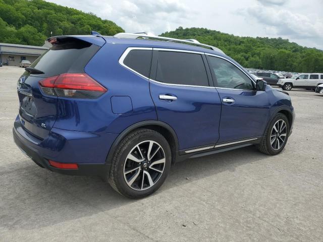 NISSAN ROGUE 2017 Granatowy