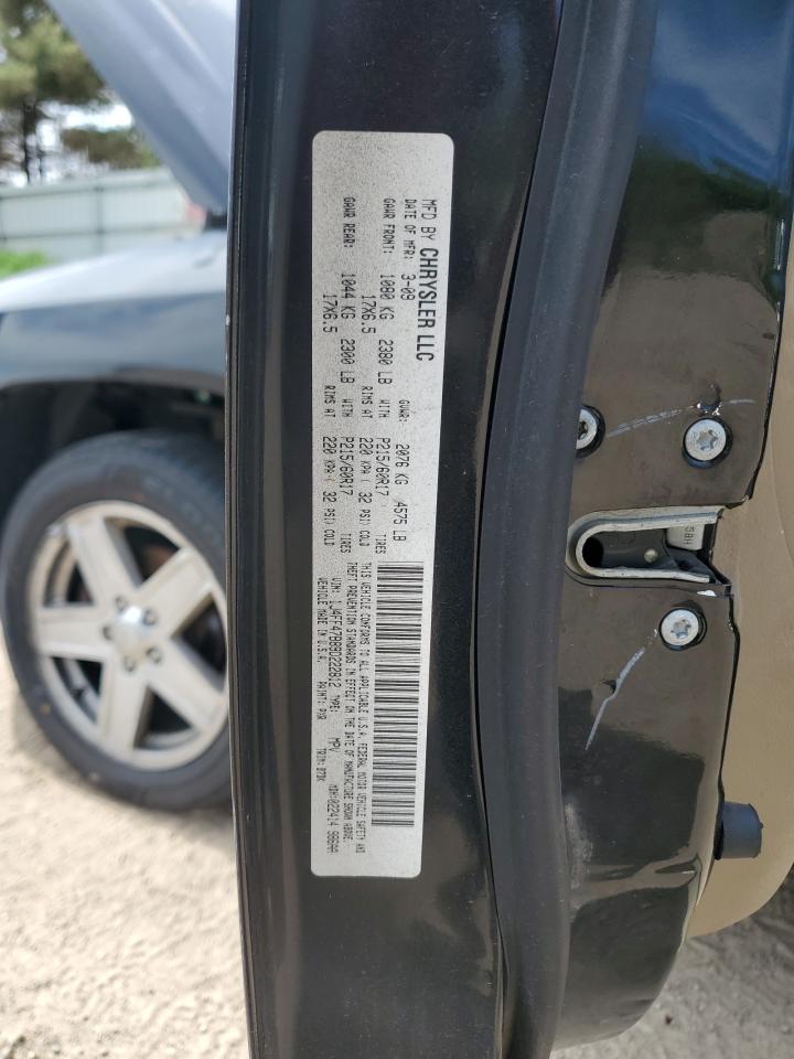 2009 Jeep Compass Sport VIN: 1J4FF47B89D222812 Lot: 56368115