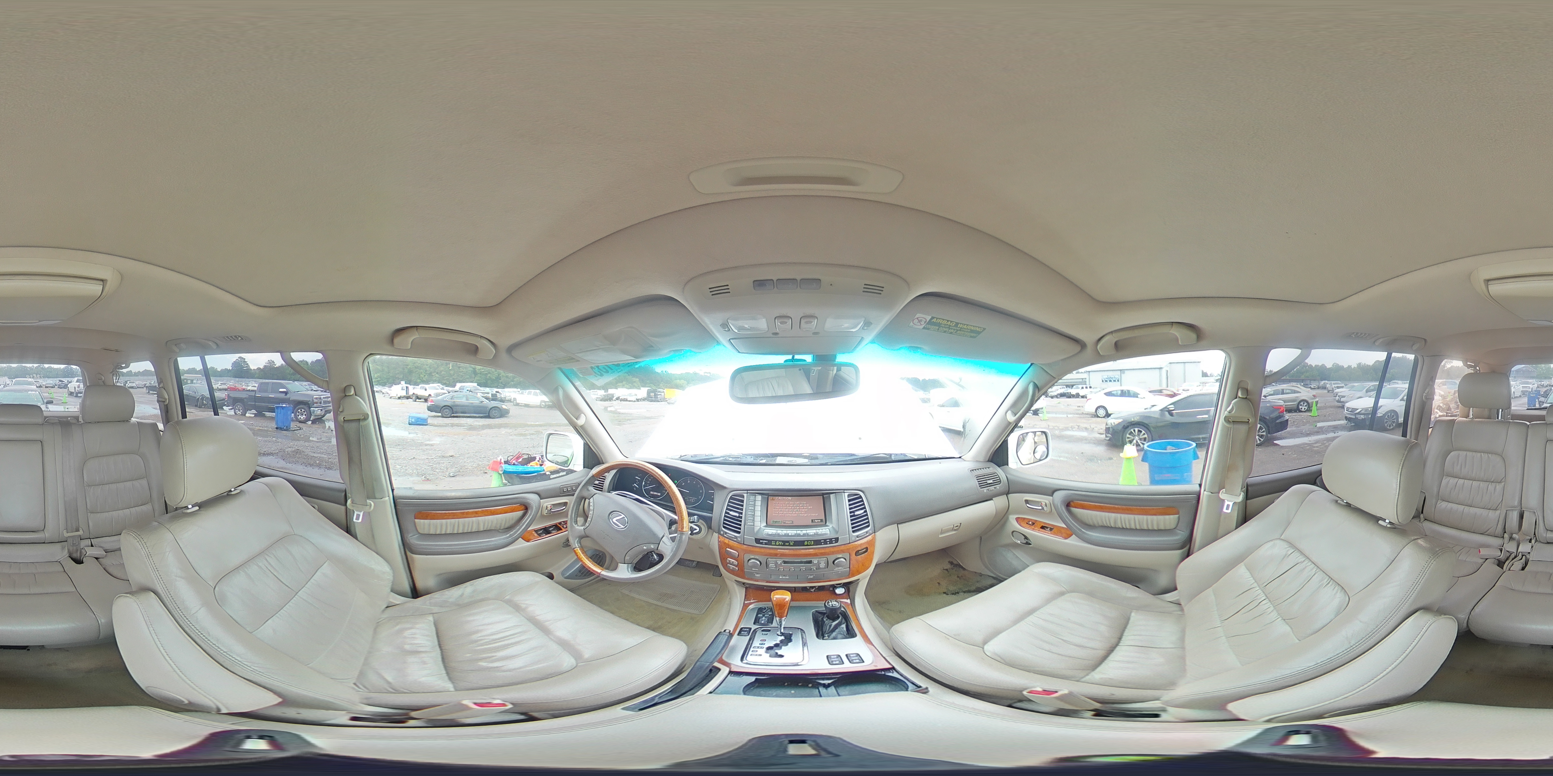 2004 Lexus Lx 470 VIN: JTJHT00W043545745 Lot: 55985135