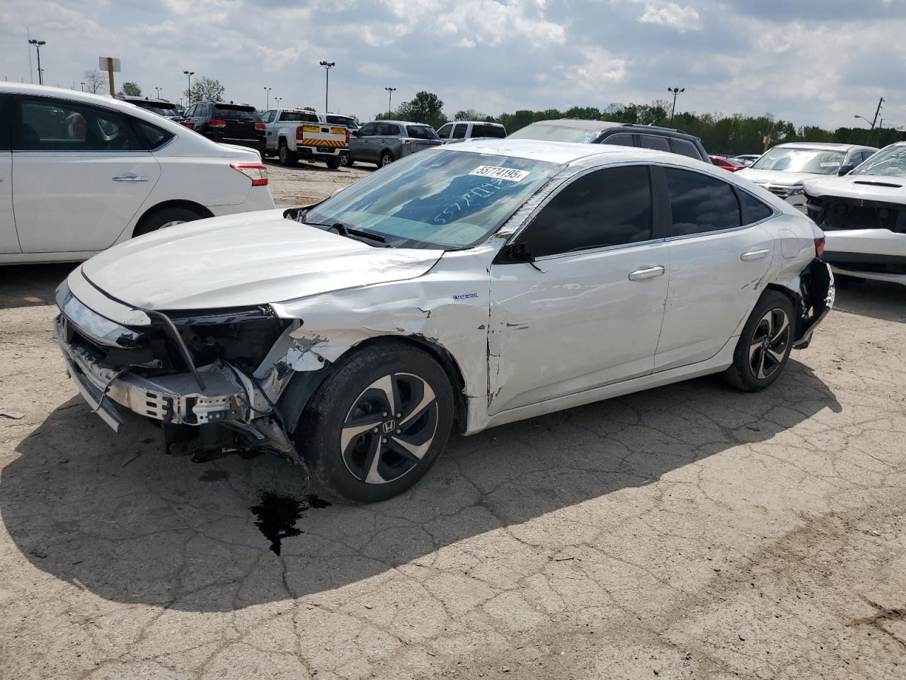 2021 Honda Insight Ex للبيع في Indianapolis، IN - Front End