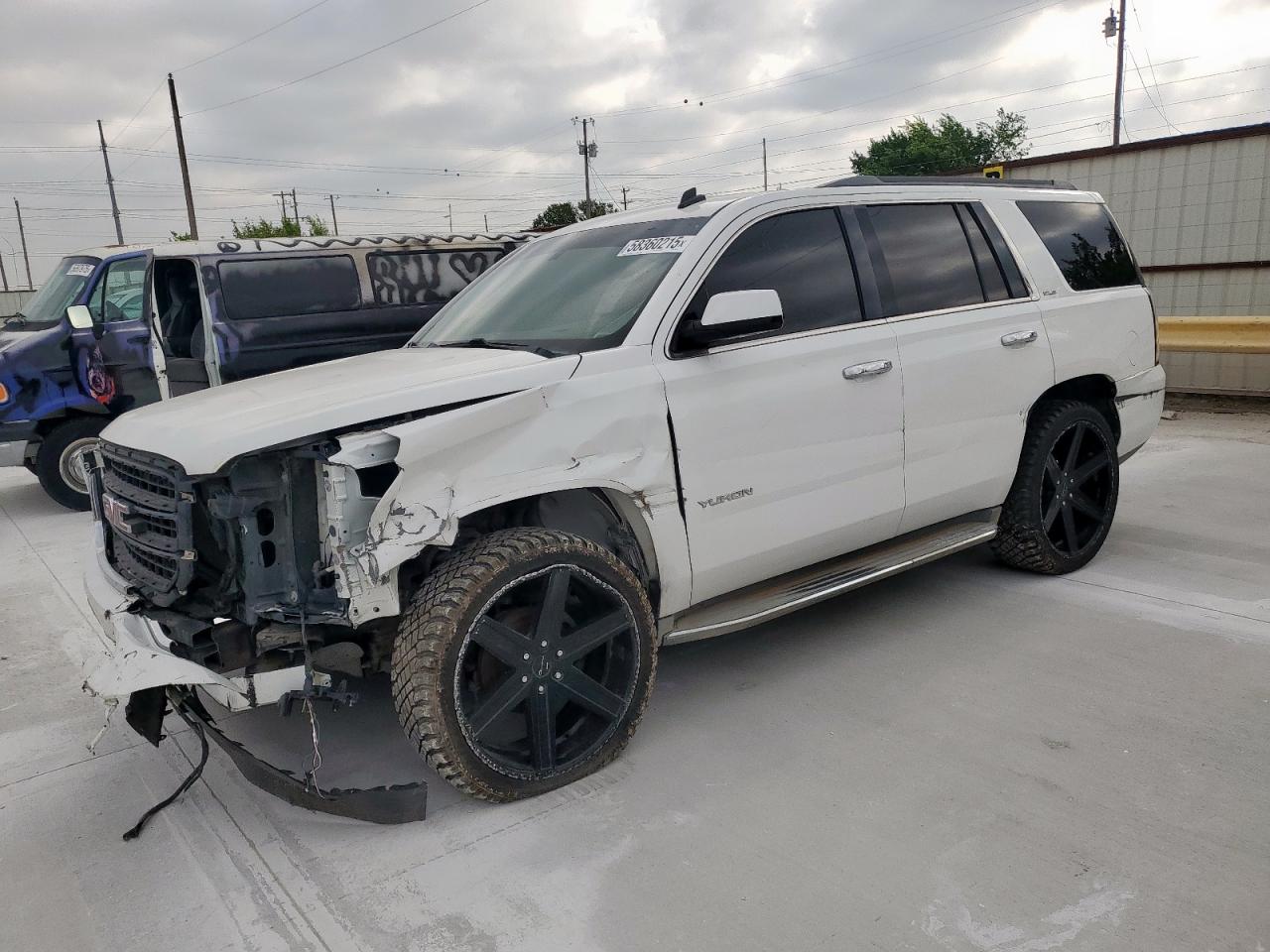 2015 Gmc Yukon Sle იყიდება Haslet-ში, TX - Front End