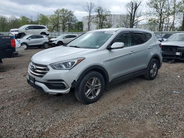 Parquets HYUNDAI SANTA FE 2017 Srebrny