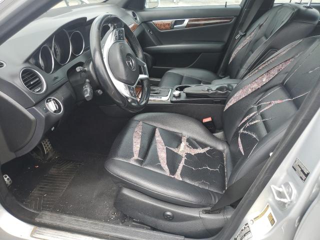  MERCEDES-BENZ C-CLASS 2012 Серебристый