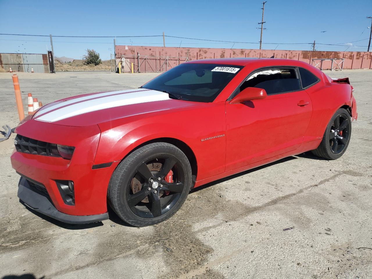 2011 Chevrolet Camaro 2Ss na sprzedaż w Sun Valley, CA - Rear End