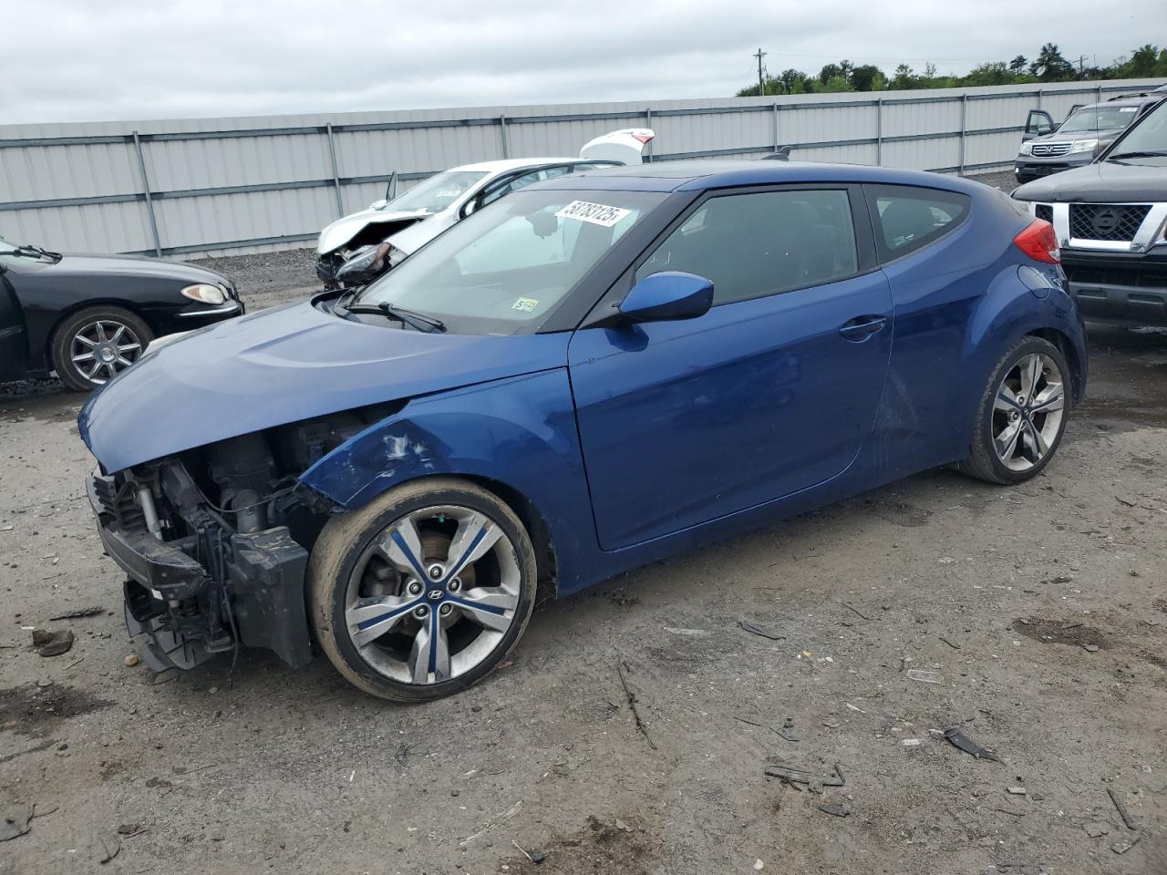 2017 Hyundai Veloster იყიდება Fredericksburg-ში, VA - Front End