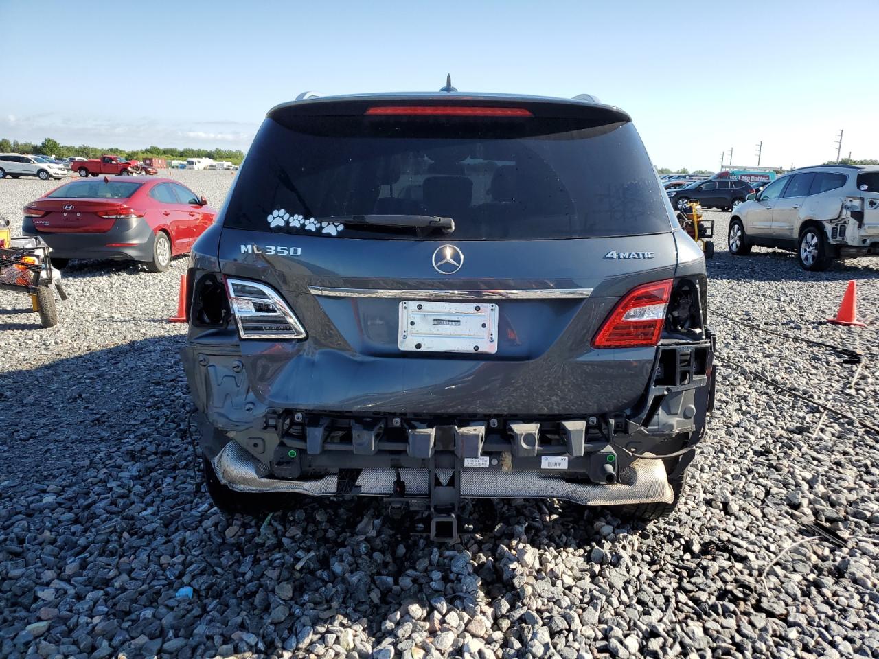 2014 Mercedes-Benz Ml 350 4Matic VIN: 4JGDA5HB1EA435169 Lot: 56288805