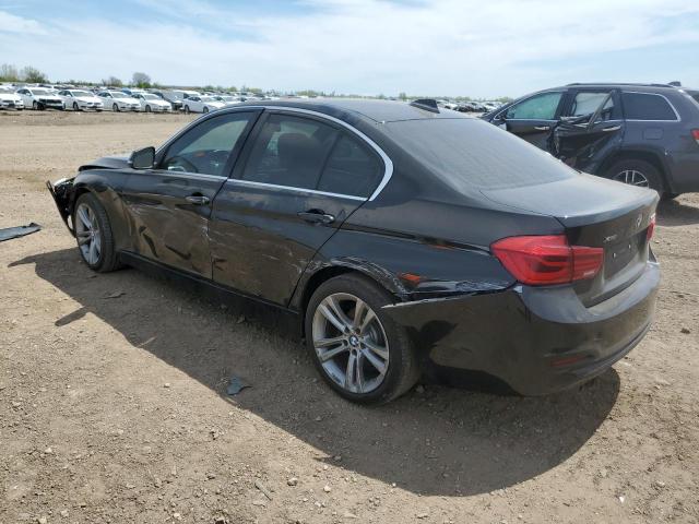  BMW 3 SERIES 2017 Черный