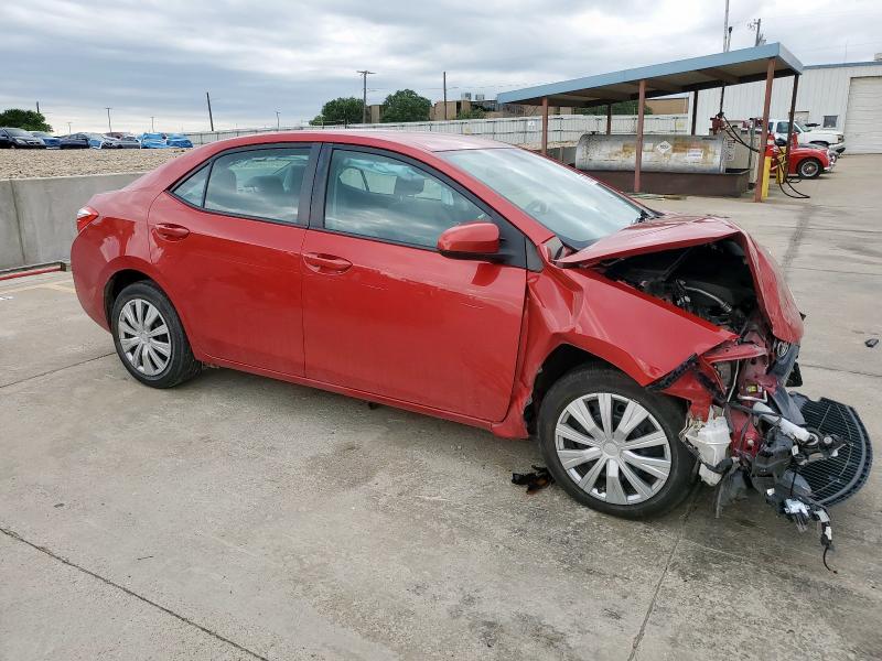  TOYOTA COROLLA 2016 Red
