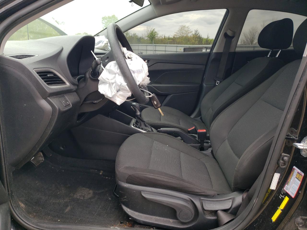 2021 Hyundai Accent Se VIN: 3KPC24A65ME134100 Lot: 56774905
