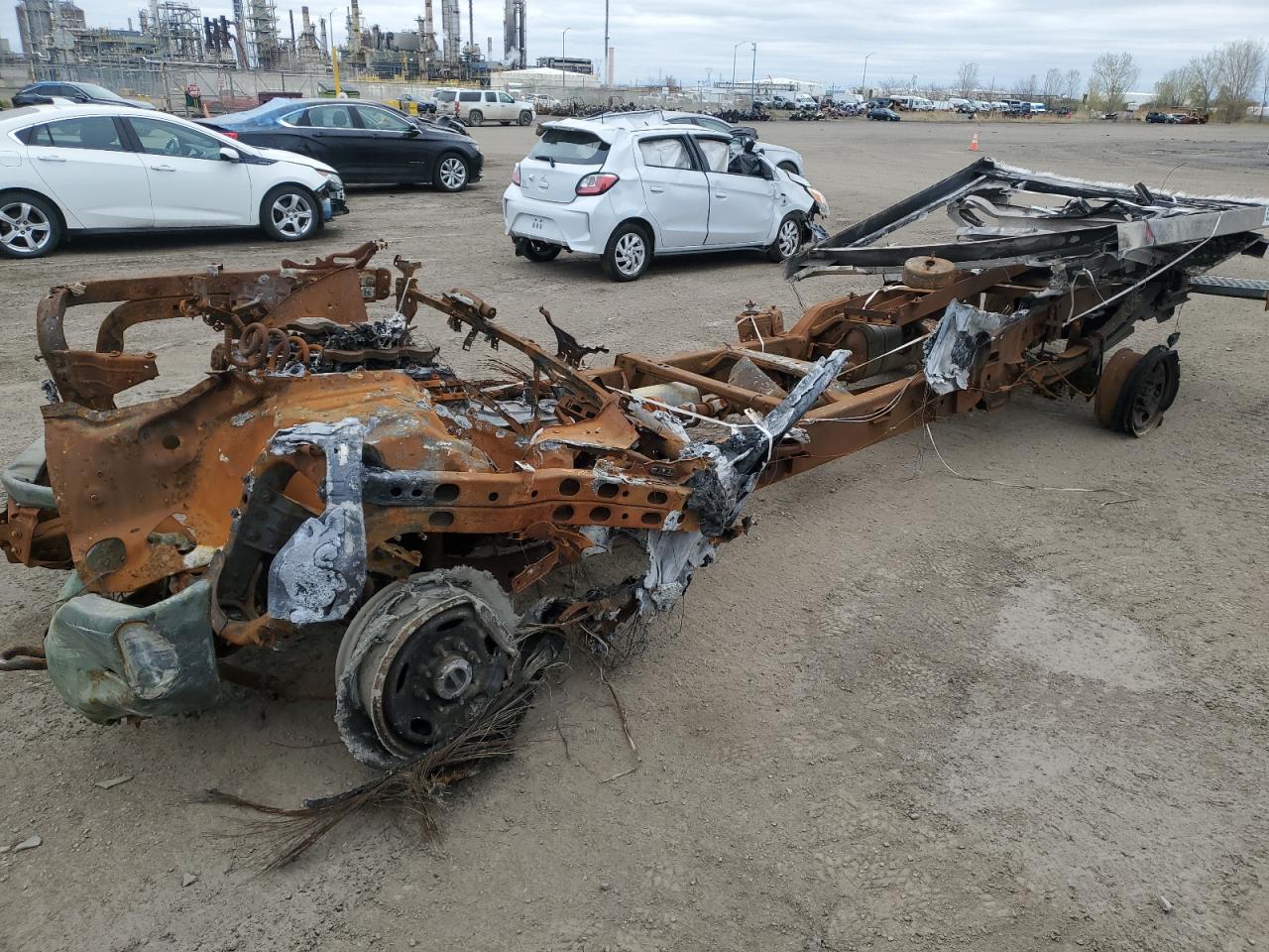 2019 Ford F250 Super Duty იყიდება Montreal-est-ში, QC - Burn